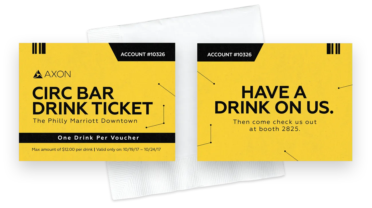 Drink voucher