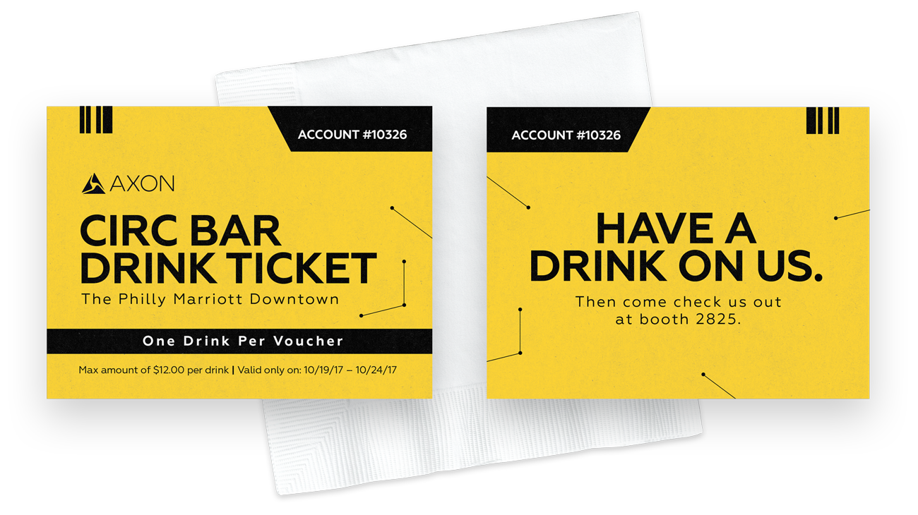 Event drink voucher