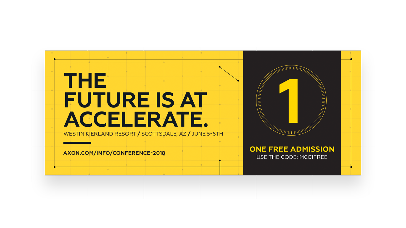 Axon Accelerate event ticket