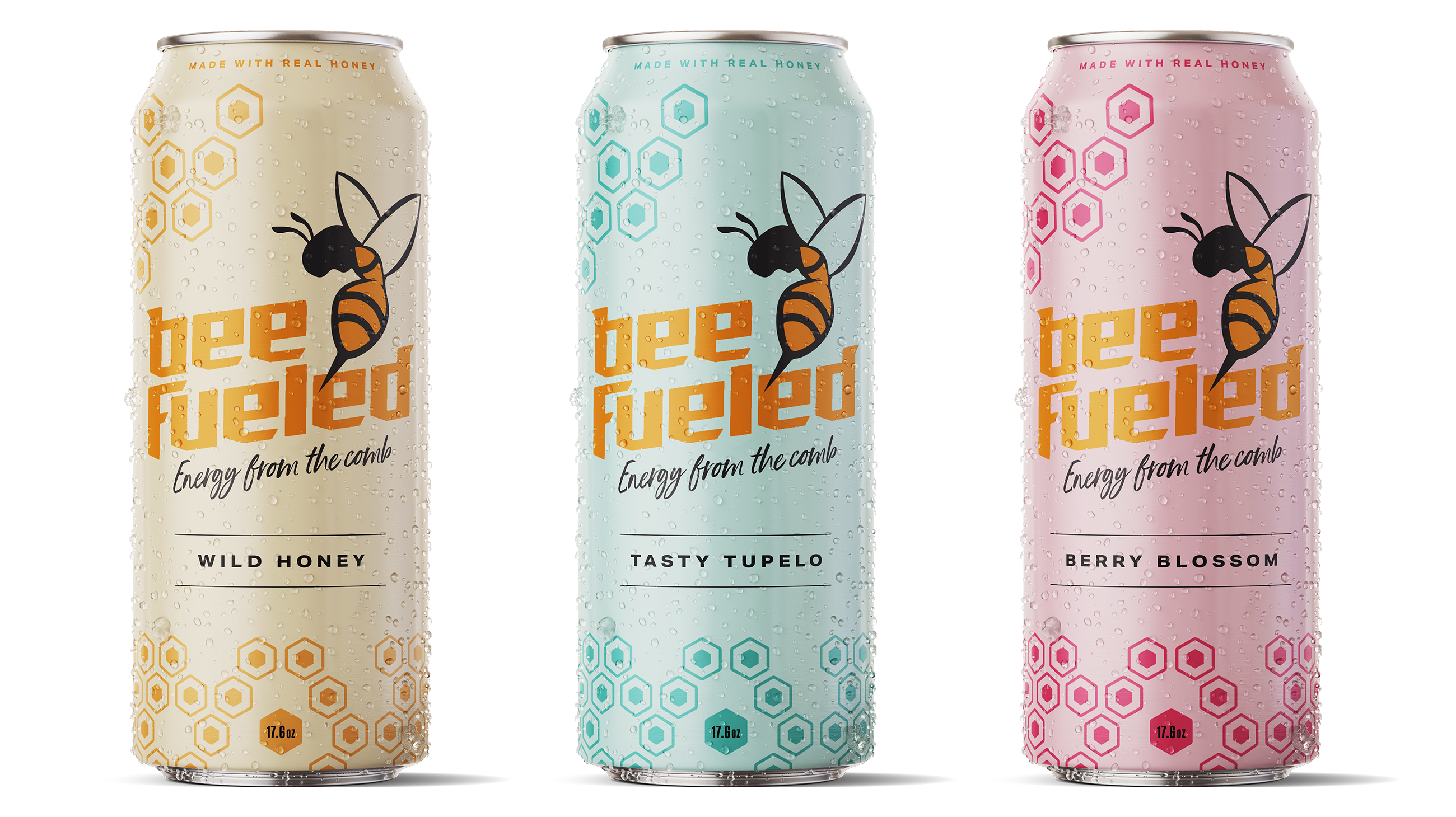 3 cans showing brand package design