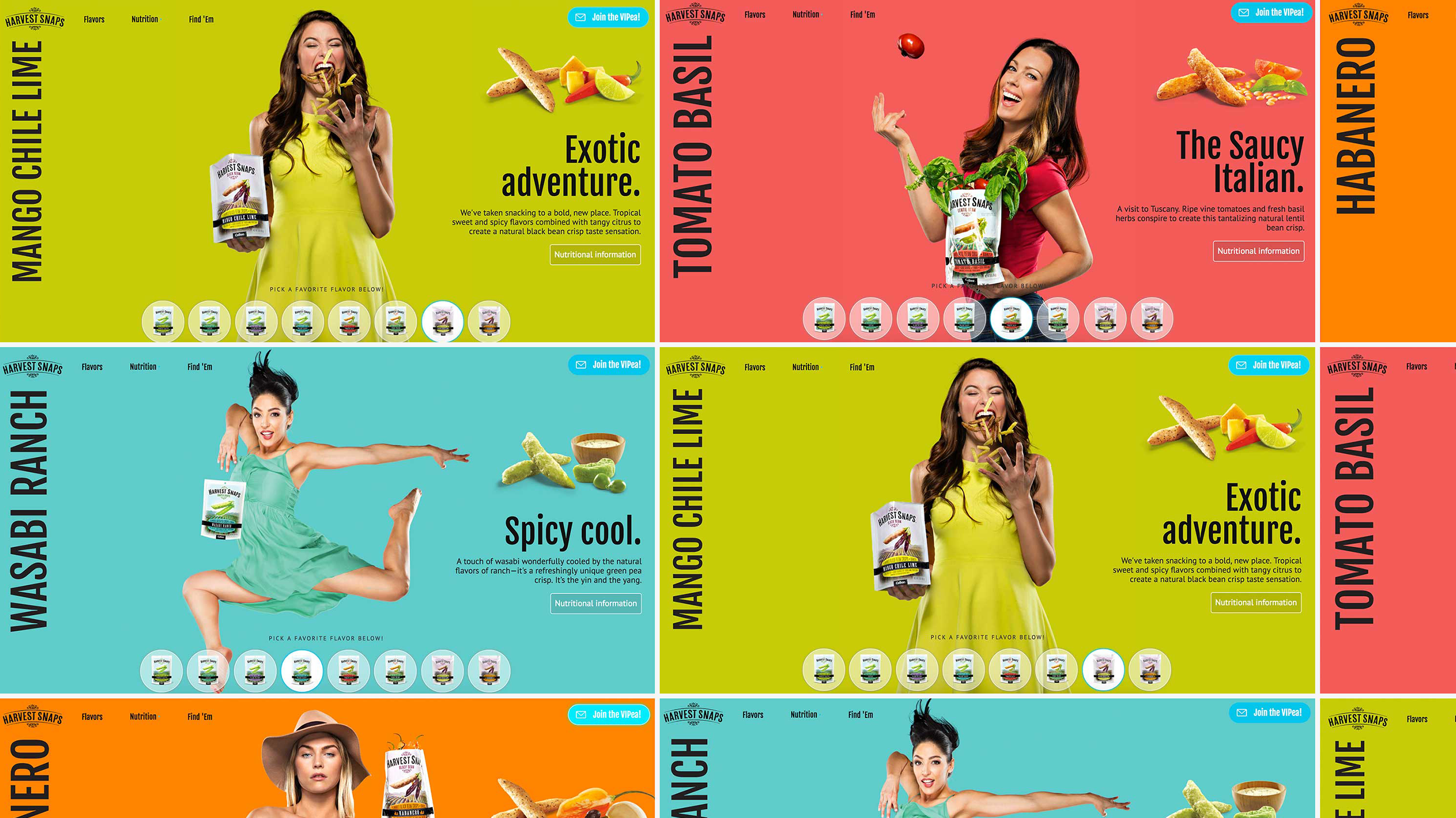 Website home page redesign